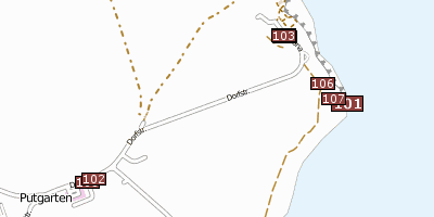Stadtplan Kap Arkona Rügen